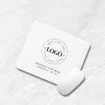 Mousepad Personalização de empresas de texto e logotipos em<br><div class="desc">Este mouse pad moderno e profissional,  com logotipo personalizado,  seria excelente para as necessidades de sua empresa/promocional. Adicione facilmente o logotipo desejado clicando na opção "personalizar".</div>