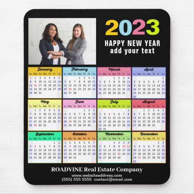 Mousepad Personalização de Foto Comercial para Calendário 2 (Frente)