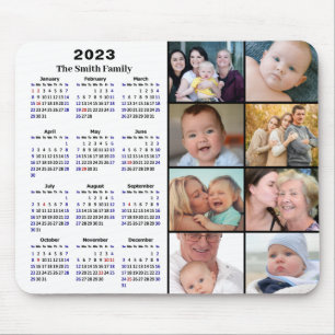 Mousepad Personalização de Foto da Família 8 Minimalista do