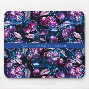 Mousepad Personalização editável de viagem de espaço de cer