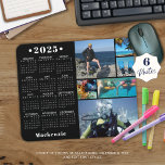 Mousepad Personalizada Cor Personalizada do Calendário 6 20<br><div class="desc">Crie seu próprio mouse personalizado, personalizado e personalizado, com foto-calendário, apresentando um calendário instantâneo de 2023 e um modelo de colagem de fotos fácil de carregar, com 6 fotos em várias formas e tamanhos, tanto na horizontal como na vertical, para acomodar uma grande variedade de assuntos fotográficos. Personalize com um...</div>