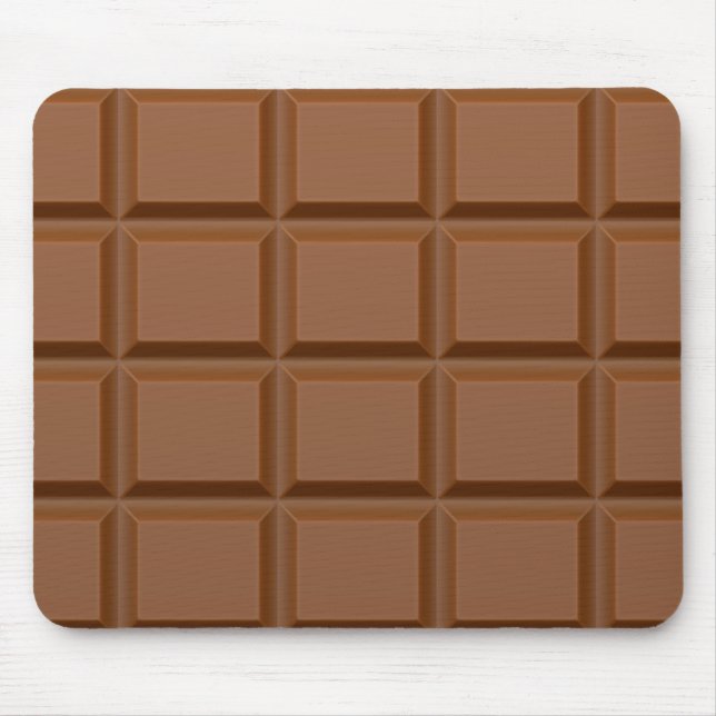 Mousepad personalizado "Bar de chocolate" (Frente)