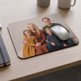 Mousepad Personalizado com Foto da Família