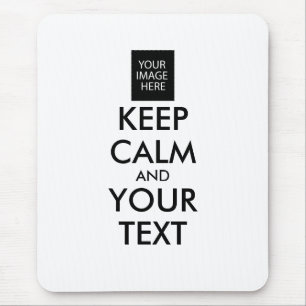 Mousepad Personalizado completamente MANTENHA A CALMA e o