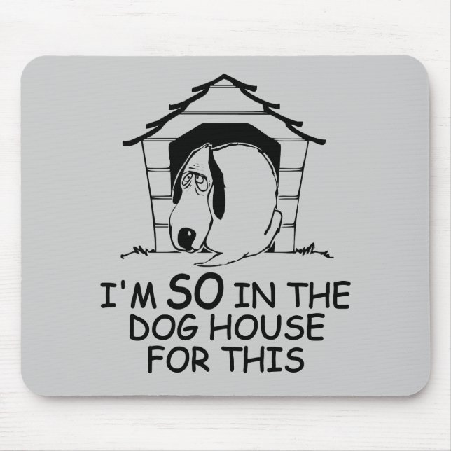 Mousepad personalizado da CASA DOG (Frente)