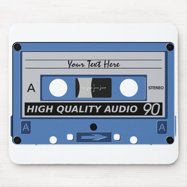 Mousepad personalizado da fita cassete (Frente)