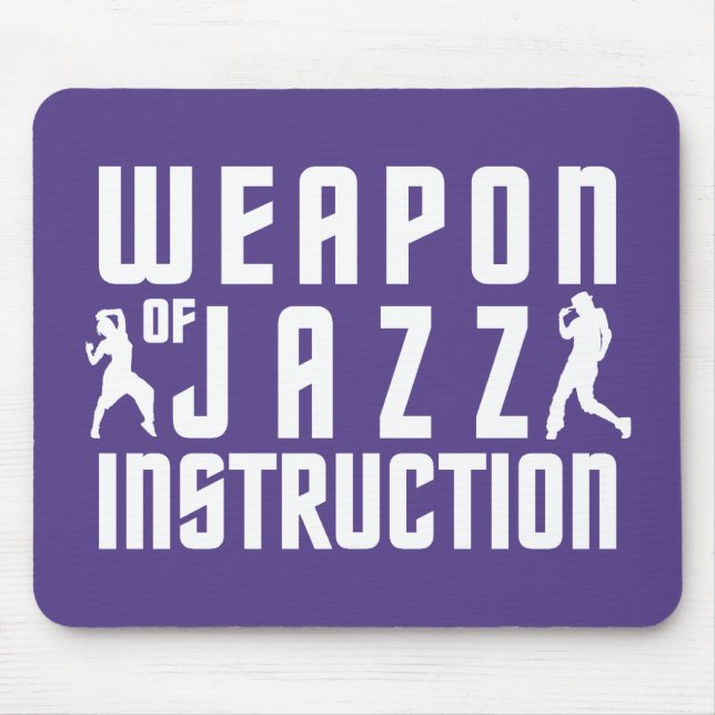 Mousepad personalizado de instrução Jazz (Frente)