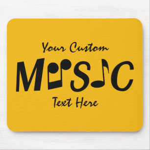 Mousepad personalizado de MÚSICA