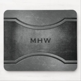 Mousepad personalizado do Faux Metal