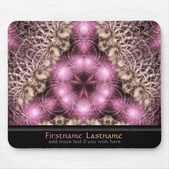 Mousepad Personalizado Do Fractal Laces (Frente)