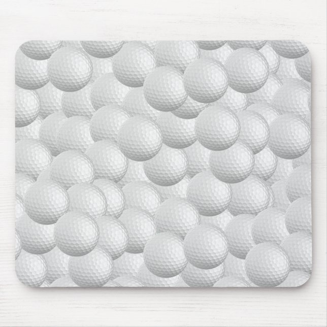 Mousepad personalizado do Golf Balls (Frente)