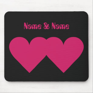Mousepad personalizado do Namorados Red Hearts