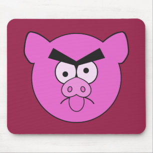 Mousepad personalizado do Porco