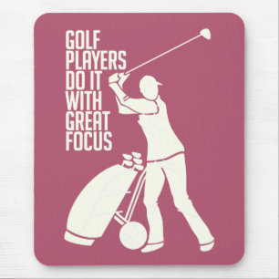 Mousepad personalizado GOLF PLAYER