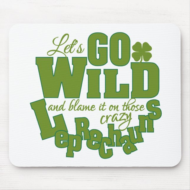 Mousepad personalizado Leprechaun (Frente)