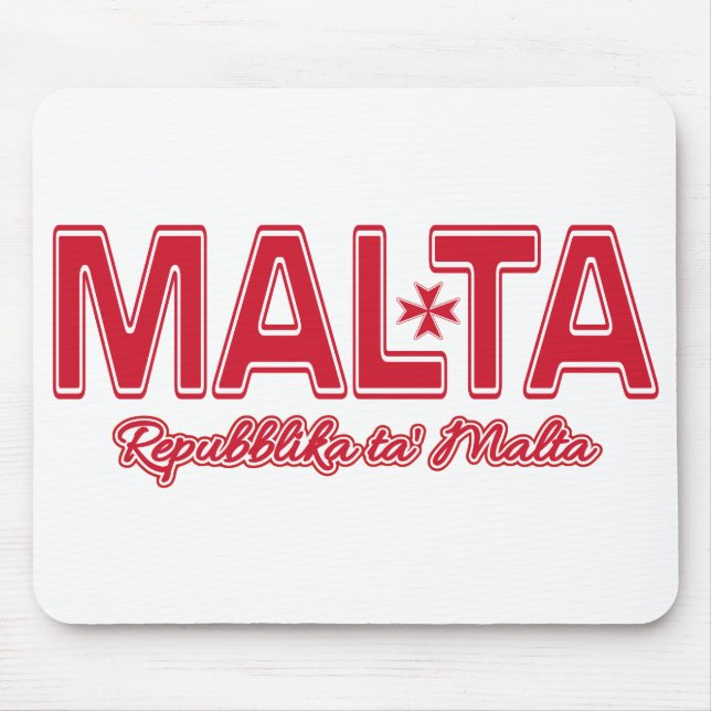 Mousepad personalizado MALTA (Frente)