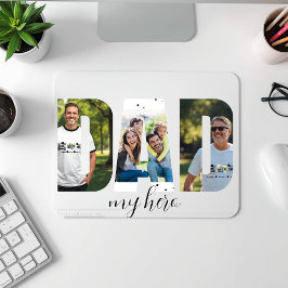 Mousepad personalizado “Pai meu herói”