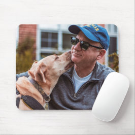 Mousepad Personalizado Pet Dog Fotografia Crie seu próprio