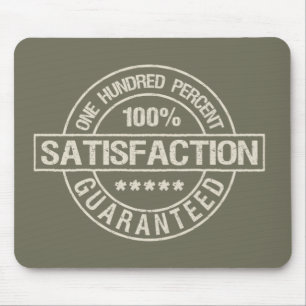 Mousepad personalizado SATISFAÇÃO GARANTIDA