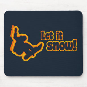 Mousepad personalizado Snowboard
