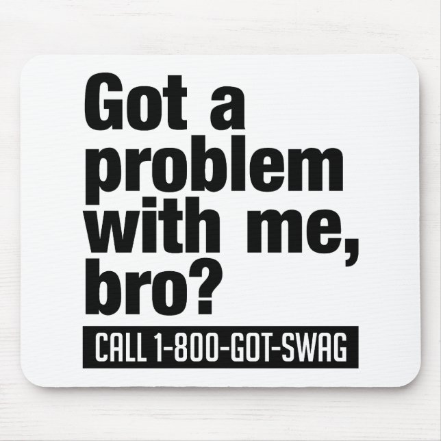 Mousepad personalizado SWAG (Frente)