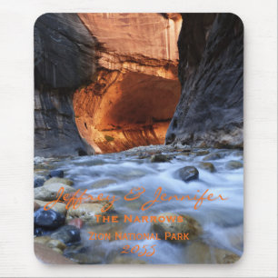 Mousepad Personalizado, tapete do rato, estreitos de Zion,