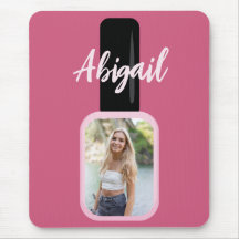 Personalizado Trendy Modern Pink Nail Polonês