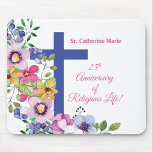 Mousepad Personalizar, 25 Anniversário, Vida Religiosa