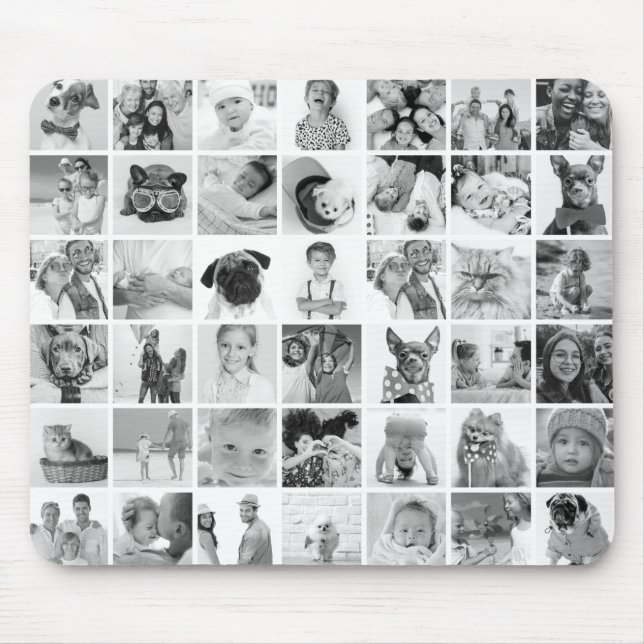 Mousepad Personalizar 42 Fotos, Família Moderna e Memórias  (Frente)