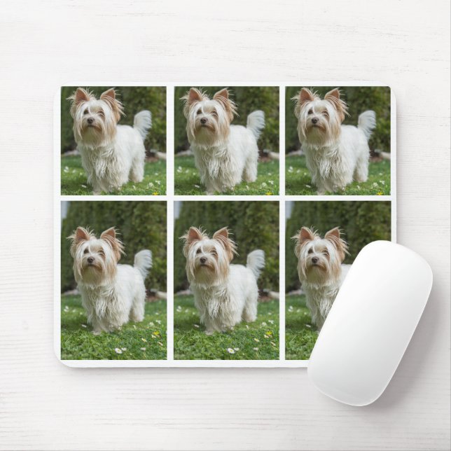 Mousepad Personalizar 6 proprietário do cão de Colagem de F (Com mouse)
