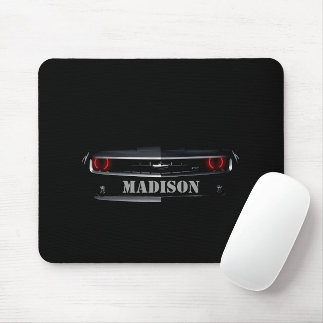 Mousepad Personalizar Chevy Camaro negro Legal (Com mouse)
