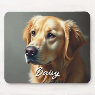 Mousepad Personalizar Golden Retriever