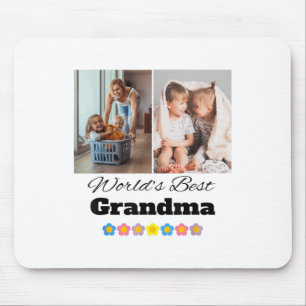 Mousepad Personalizar mundos Melhor Foto Vovó - Personaliza