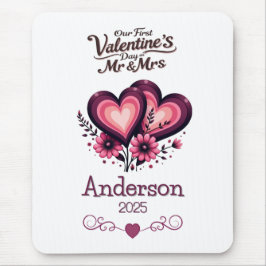Mousepad Personalizar nosso primeiro Dia de os namorados Sr