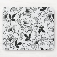 Personalizar Padrão Floral Preto