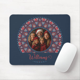 Mousepad Personalizar Retrato da Família Russet Natal Manda