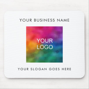 Mousepad Personalizar Texto do Slogan do Logotipo da Empres