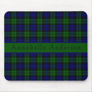 Mousepad Personalizar Xadrez Tartan do Black Watch