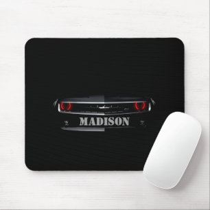 Mousepad Personalize Chevy preto legal Camaro