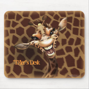 Mousepad "Personalize-me!" Girafa