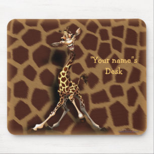 Mousepad "Personalize-me!" Girafa
