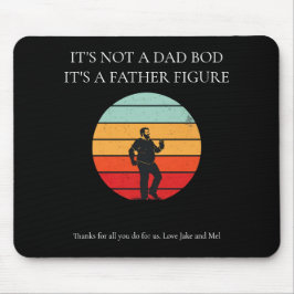 Mousepad Personalize o mouse do Pai Bod