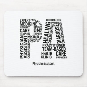 Mousepad Personalize o PA do assistente do médico