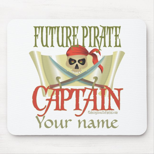 Mousepad PERSONALIZE-O! Pirata futuro (Frente)