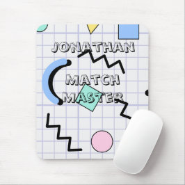 Mousepad Personalized match and grap with abstract Kids