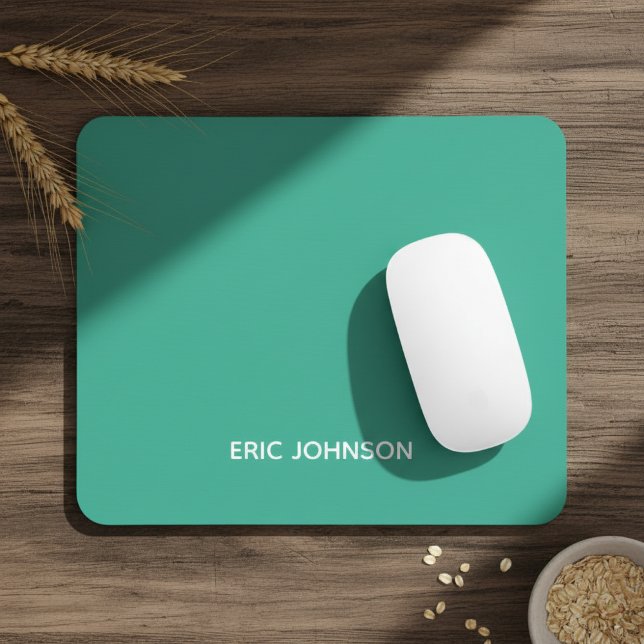 Mousepad Personalized Mouse Pad, Rustic Elegant Style (Criador carregado)