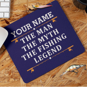 Mousepad Personalizou O Homem O Mito Da Lenda De Pesca