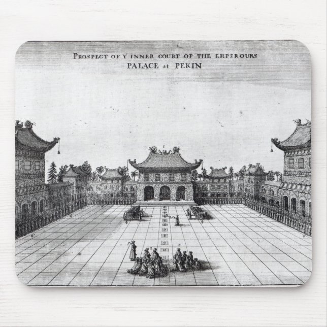 Mousepad Perspectiva da corte interna (Frente)