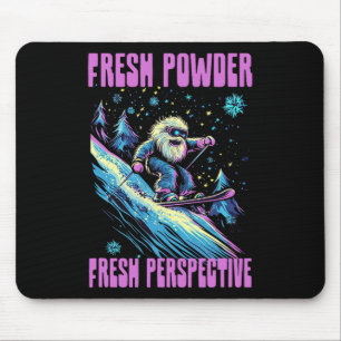 Mousepad Perspectiva fresca de pó