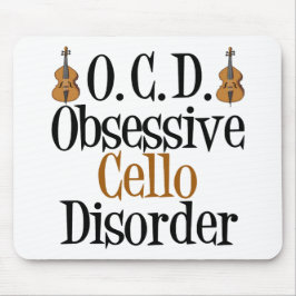 Mousepad Perturbação Obsessiva Cello